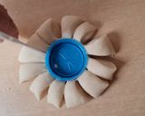 Foto del paso 6 de la receta: Girasoles de pan y chocolate 🌻 🌻 🌻 🌻 🌻 🌻
