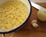 Darált húsos krumplis tészta #gluténmentes recept fázis 1 fotója