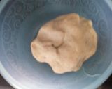 A picture of step 2 of Chur chur paneer roll.