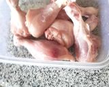 A picture of step 1 of Tandoori Drumstick.