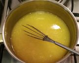 A picture of step 20 of Mango Bavarios.
