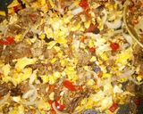 A picture of step 2 of Crunchy samosa with a twist.