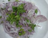 A picture of step 1 of Chatpati Boneless Chicken.