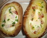 Tojással töltött burgonya recept fázis 5 fotója