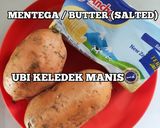 Gambar langkah 1 resipi Oven Roasted Sweet Potatoes.