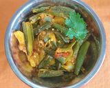 ભીંડા બટાકા નું શાક (Bhinda Bataka Shak Recipe In Gujarati) રેસીપી સ્ટેપ2ફોટો