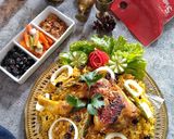 Foto langkah ke 8 dari resep Nasi Kabsah Ayam.