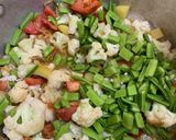 A picture of step 4 of Mix Vegetable.