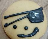 Icing Cookies Bajak Laut langkah memasak 13 foto