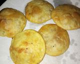 A picture of step 5 of Sattu kachori /chole.