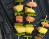 Mango & Peach Shashlik with Honey glazed recipe step 4 photo