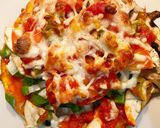 รูปขั้นตอนการทำที่ 4 ของ Veggie Pizza Mushroom