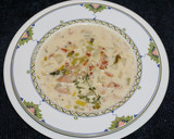 A picture of step 3 of JON’S  CLAM CHOWDER.