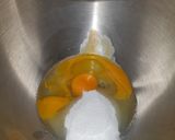 Une image de l'étape 2 de Cake léger aux raisins sec et pépites de chocolat.