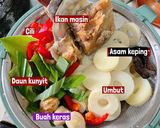 Gambar langkah 1 resipi 👩🍳Masak Lemak Umbut (Rebung) Ikan Masin.