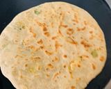 A picture of step 6 of Aloo Paratha.