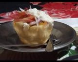 A picture of step 3 of Katori chaat.