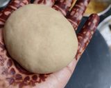 A picture of step 3 of Sattu powder paratha.
