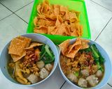 Foto langkah ke 8 dari resep Mie Ayam rumahan super gampang.