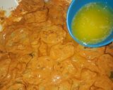 A picture of step 3 of Masala soya chaap.