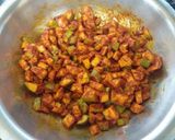 A picture of step 1 of Instant cut Mangoe Pickle.