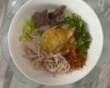 Foto langkah ke 3 dari resep Bubur Ayam Ati Putih.