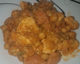 Foto del paso 6 de la receta Garbanzo compuesto con pollo y salchicha