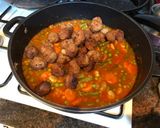 Foto del paso 4 de la receta Albóndigas a la jardinera