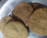 A picture of step 13 of Baajre ki Tikiya.