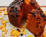 A picture of step 6 of Orange chocolate brownie cake.