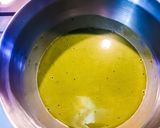 A picture of step 3 of Gluten Free low-fat Matcha Pancakes.