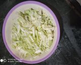 A picture of step 2 of Burmese chicken noodles.