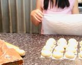 รูปขั้นตอนการทำที่ 8 ของ ซาลาเปาไส้ครีม custard bun