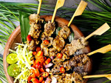 Sate Sapi Geprek Sambal Kecap