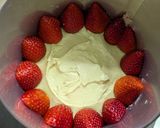Foto langkah ke 13 dari resep Fraisier Cake (with Pistachio)🤩🤩👍.