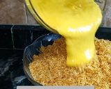 صورة لخطوة 6 من وصفة اسهل واحلي طريقه كنافه بالمانجة😋😋