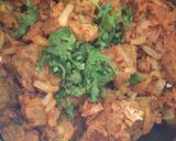 A picture of step 6 of Lauki KE MUthiye.