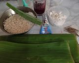 Foto langkah ke 1 dari resep Lupis Buah Naga.