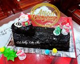 A picture of step 4 of Yule Log Cake (Buttercream Roll).