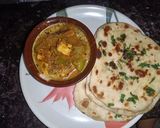 A picture of step 3 of Butter Naan.