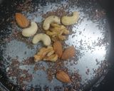 A picture of step 1 of Nuts chocolate.