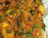 Foto langkah ke 4 dari resep Ayam Rica Kemangi Manis Pedas.