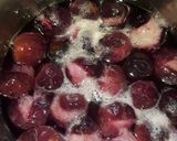 A picture of step 1 of Jamun panna.