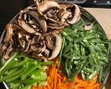 A picture of step 1 of Saucy Chicken Chowmein Indian Chinese Style.