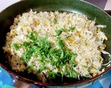 A picture of step 5 of Cabbage Poriyal.