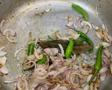 A picture of step 5 of Green Masala Pulao.