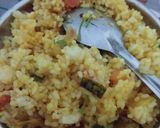 A picture of step 11 of Leftover fried rice.