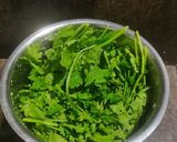 A picture of step 2 of Coriander Chutney (Green/Dhaniya Chutney).