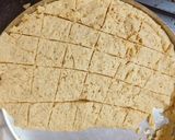 A picture of step 6 of Mysore pak.