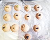 A picture of step 5 of Besan Cookies.